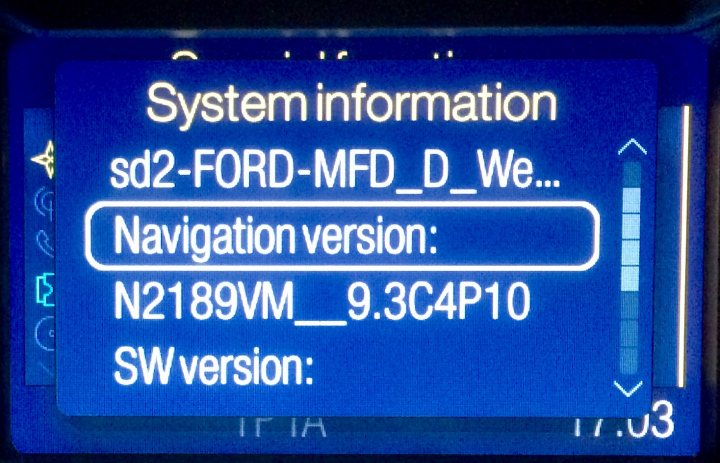 2013 Ford Focus Sony non-touchscreen SatNav maps - Page 1 - Ford - PistonHeads