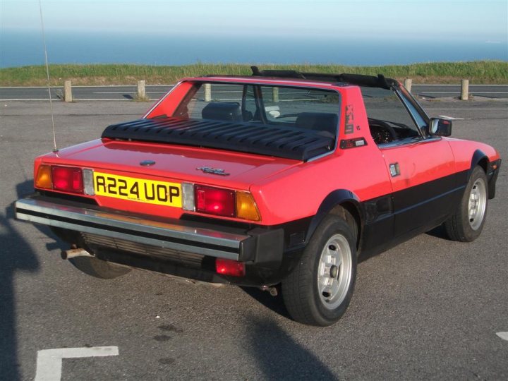 RE: SOTW: Fiat X1/9 - Page 12 - General Gassing - PistonHeads