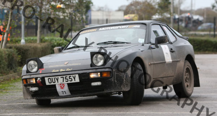 Porsche 944 Prototype on HERO LeJog Rally