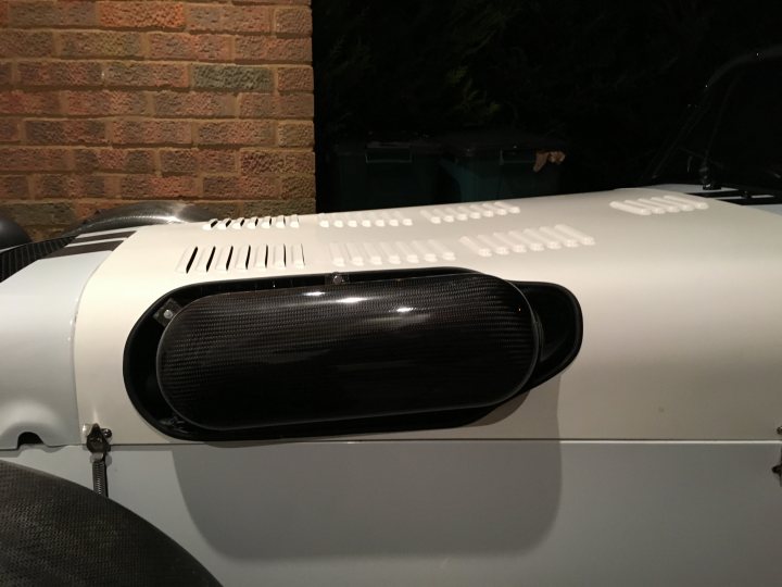 Carbon air box (R500) unable to fit under bonnet - Page 1 - Caterham - PistonHeads