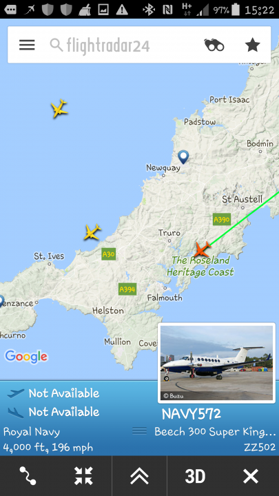 Cool things seen on FlightRadar - Page 11 - Boats, Planes & Trains - PistonHeads