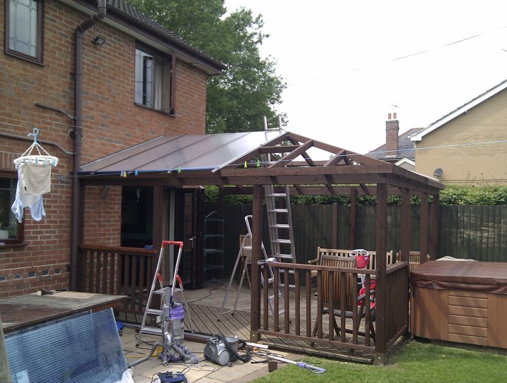 Glass Veranda / Roof for the garden? - Page 1 - Homes, Gardens and DIY - PistonHeads