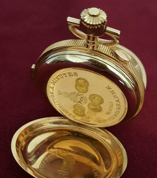 Antique pocket watch : minute repeater with chronograph - Page 1 - Watches - PistonHeads