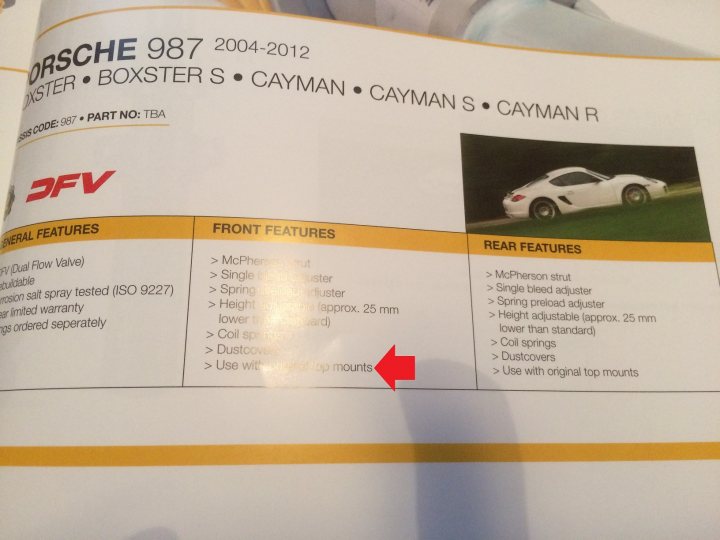 Ohlins supposedly available for 986 / 987 in May - Page 3 - Boxster/Cayman - PistonHeads