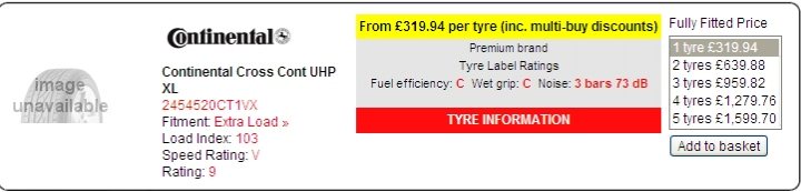 Ouch. When did tyres get so expensive? - Page 3 - General Gassing - PistonHeads