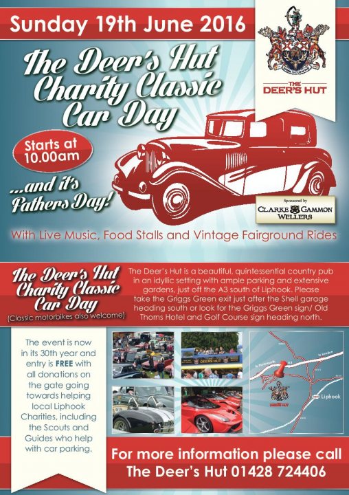Deers Hut Classic Car Day 19th June 2016 - Page 1 - Events/Meetings/Travel - PistonHeads