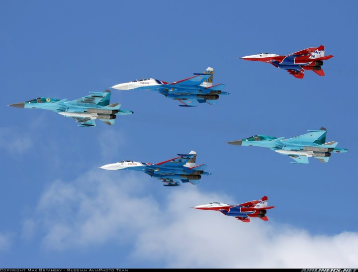 A group of fighter jets flying in formation - Pistonheads
