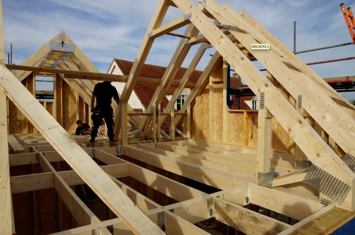 Building A Double Garage With Office Annex Above Page 1 Homes