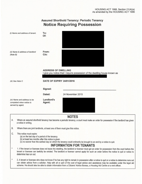 Served notice; tenants refusing to move - HELP. - Page 2 - Speed, Plod & the Law - PistonHeads
