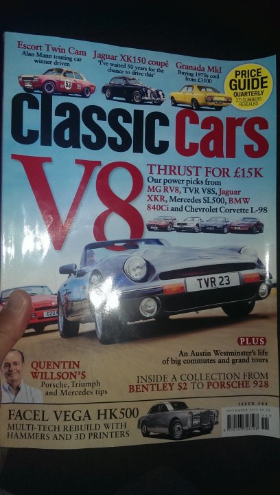 A close up of a book on a table - Pistonheads