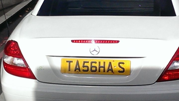What crappy personalised plates have you seen recently? - Page 344 - General Gassing - PistonHeads