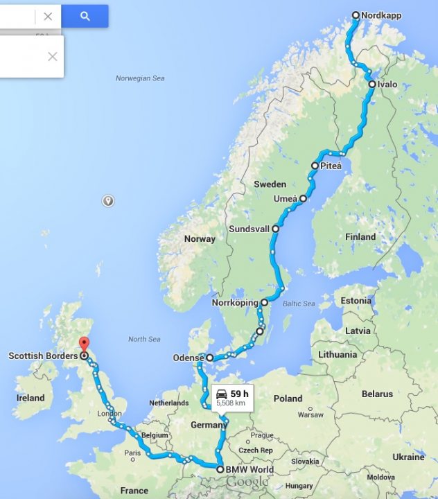 1M to the Arctic Circle or Bust! - Page 1 - M Power - PistonHeads