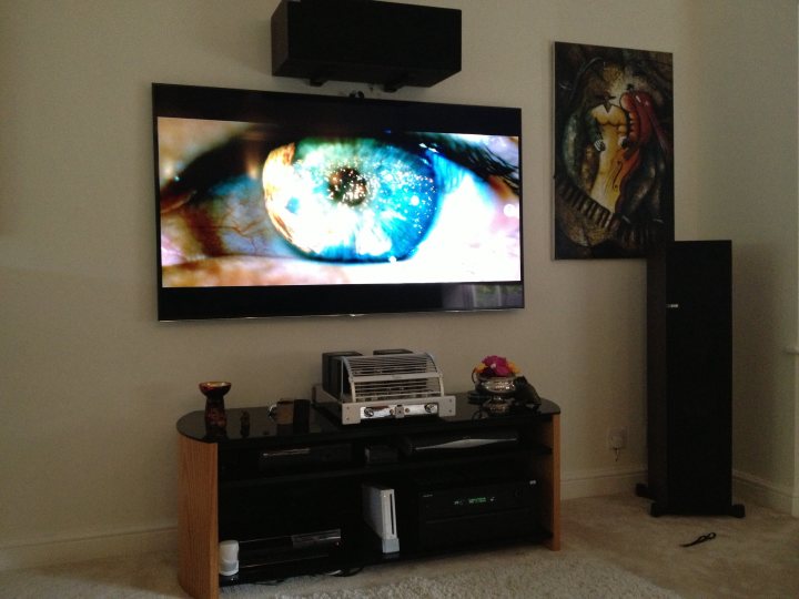 Pics of wall mounted tv/av set up please - Page 3 - Home Cinema & Hi-Fi - PistonHeads