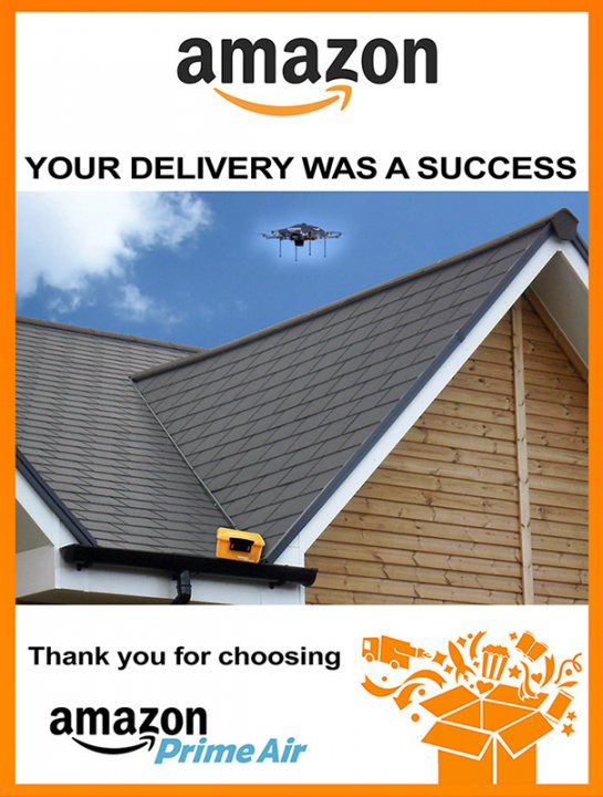 Amazon to trial delivery-by-drone - Page 10 - News, Politics & Economics - PistonHeads