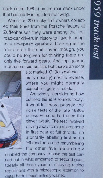 959 gelande gear - Page 1 - Porsche General - PistonHeads