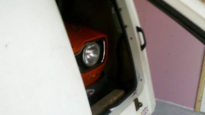 A close up of a mirror on a train - Pistonheads