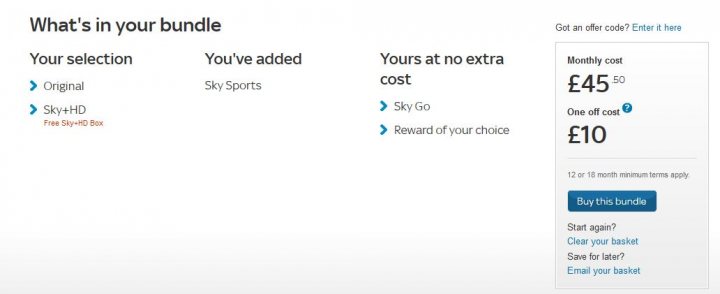 Another Sky Price Increase - Page 12 - TV, Film & Radio - PistonHeads