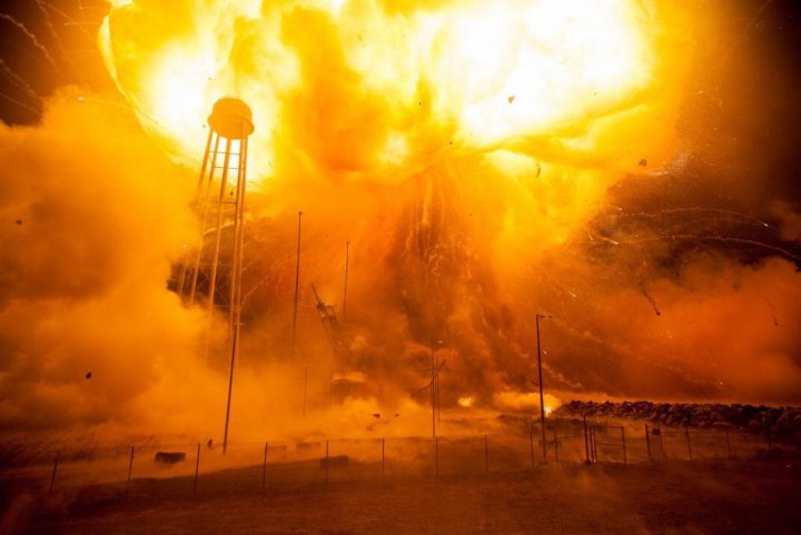 NASA release Antares explosion photos and vids - Page 1 - Science! - PistonHeads