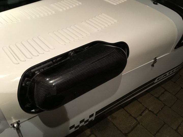 Carbon air box (R500) unable to fit under bonnet - Page 1 - Caterham - PistonHeads