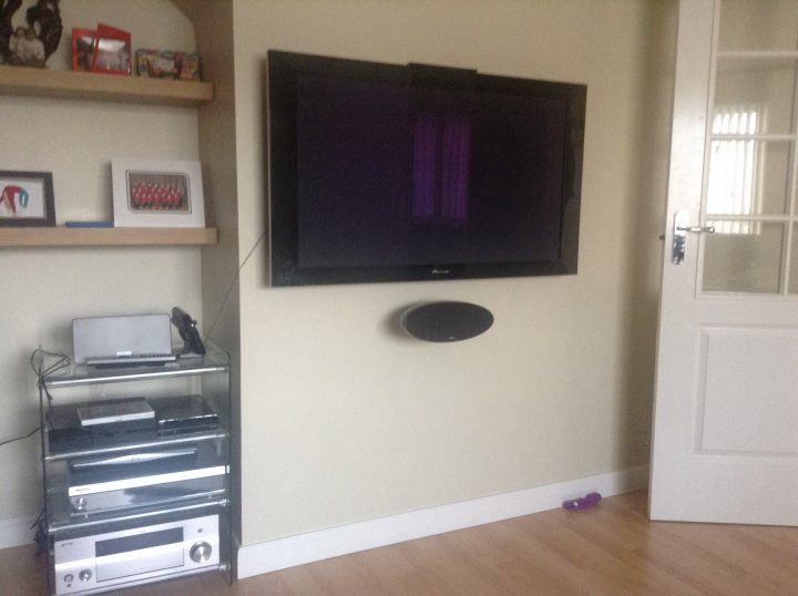 Pics of wall mounted tv/av set up please - Page 1 - Home Cinema & Hi-Fi - PistonHeads