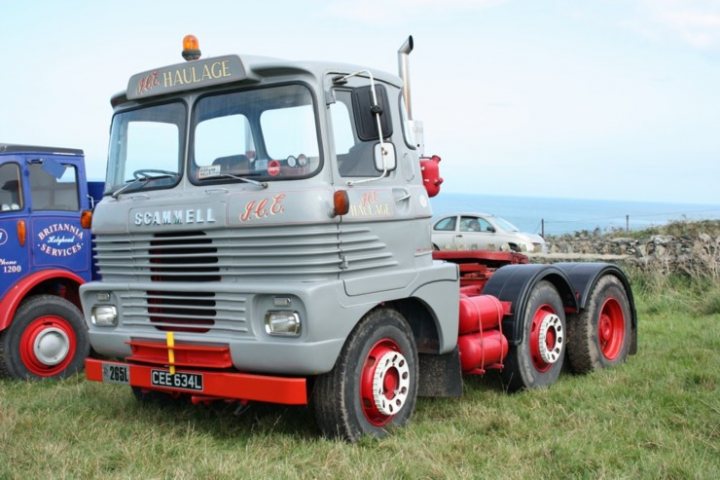 A large white truck parked in a field - Pistonheads