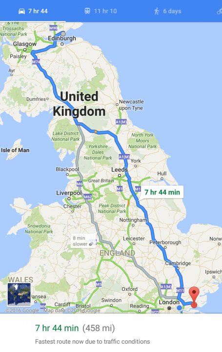 Edinburgh To Essex - Page 1 - Roads - PistonHeads