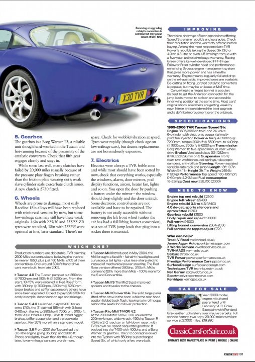 What's the appeal of the Tuscan S? - Page 1 - Tuscan - PistonHeads