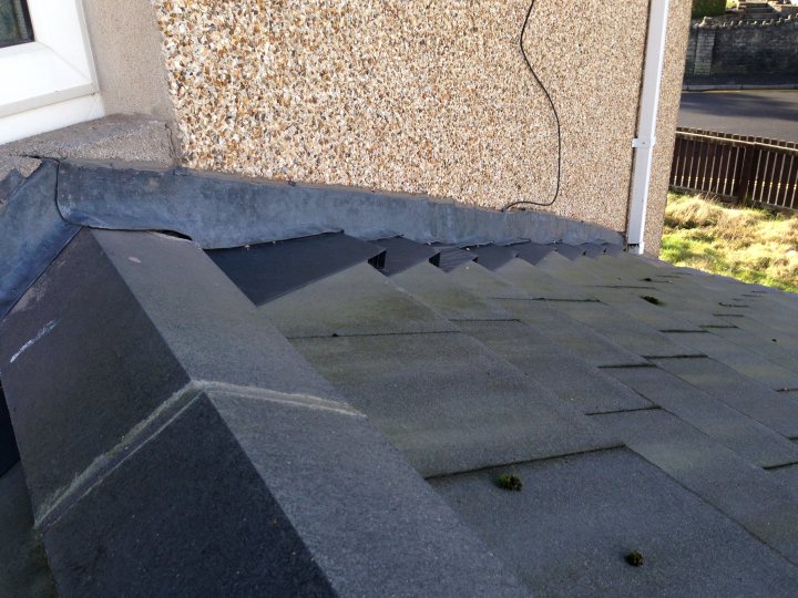 How to seal a pitched roof against the original pebble dash? - Page 1 - Homes, Gardens and DIY - PistonHeads