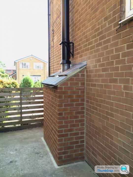 Log burner on outside wall - Page 1 - Homes, Gardens and DIY - PistonHeads  UK