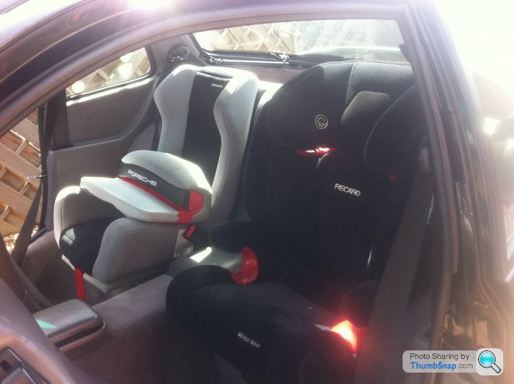 porsche booster seat