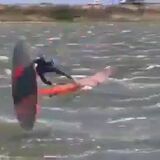 Windsurfing flips