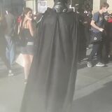 This madlad is roaming around as batman in US protests