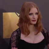Jessica Chastain on the red carpet