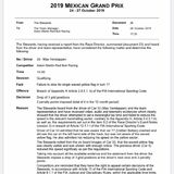 Official 2019 Mexican Grand Prix Thread ***SPOILERS*** - Page 8 - Formula 1 - PistonHeads
