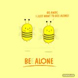 Bee alone