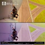 Tom Cruise performed this sequence where he's hanging onto a flying airplane without digital effects or a stunt double. At times the aircraft reached 5,000 feet in the air.
