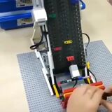 Racing game made of LEGO