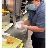 This guy's burger wrapping skills