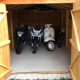 Bike in an 8x6 shed!? - Page 1 - Biker Banter - PistonHeads