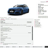 Audi RS6 Finance Deals... - Page 1 - Audi, VW, Seat &amp; Skoda - PistonHeads