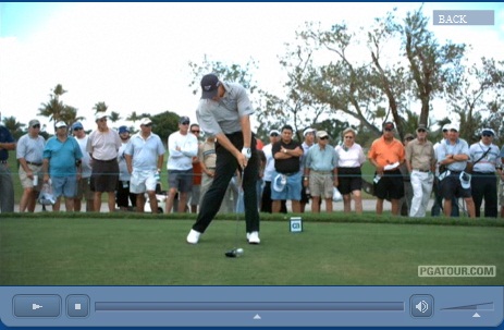 A group of young men playing a game of frisbee - Pistonheads - This image is a still frame from a video, most likely a golfing match. It captures a moment where a golfer is in the midst of a swing, possibly attempting to drive a ball down the fairway. The golfer is wearing a dark suit and has a focused expression on his face. The surrounding area features spectators, some of whom are wearing baseball caps, observing the golfer's action. The image also includes a watermark or text overlay that reads "PGATOUR.com," indicating the source or affiliate of the video from which the frame is taken.