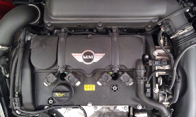 mini cooper engine cover