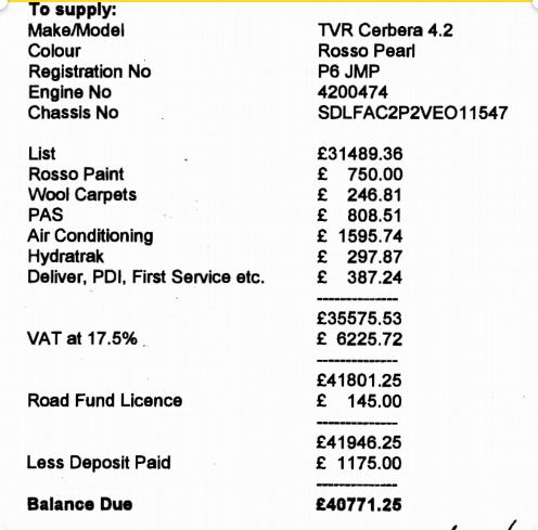 Re : TVR appoints new CEO; laments factory issues - Page 12 - General Gassing - PistonHeads