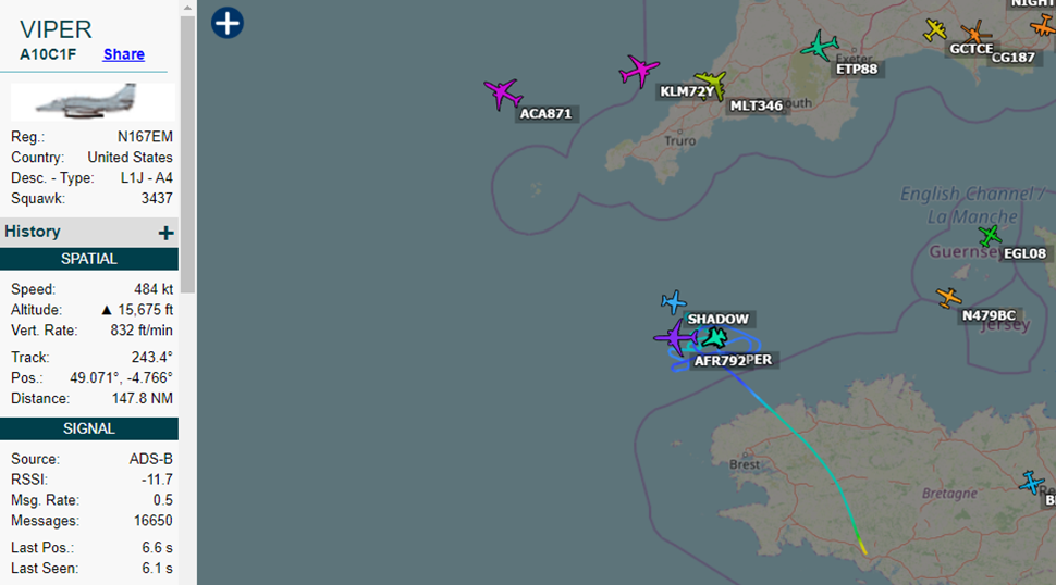 Cool things seen on FlightRadar - Page 134 - Boats, Planes & Trains - PistonHeads