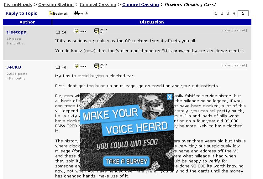 Irritating Adverts - Page 2 - Website Feedback - PistonHeads