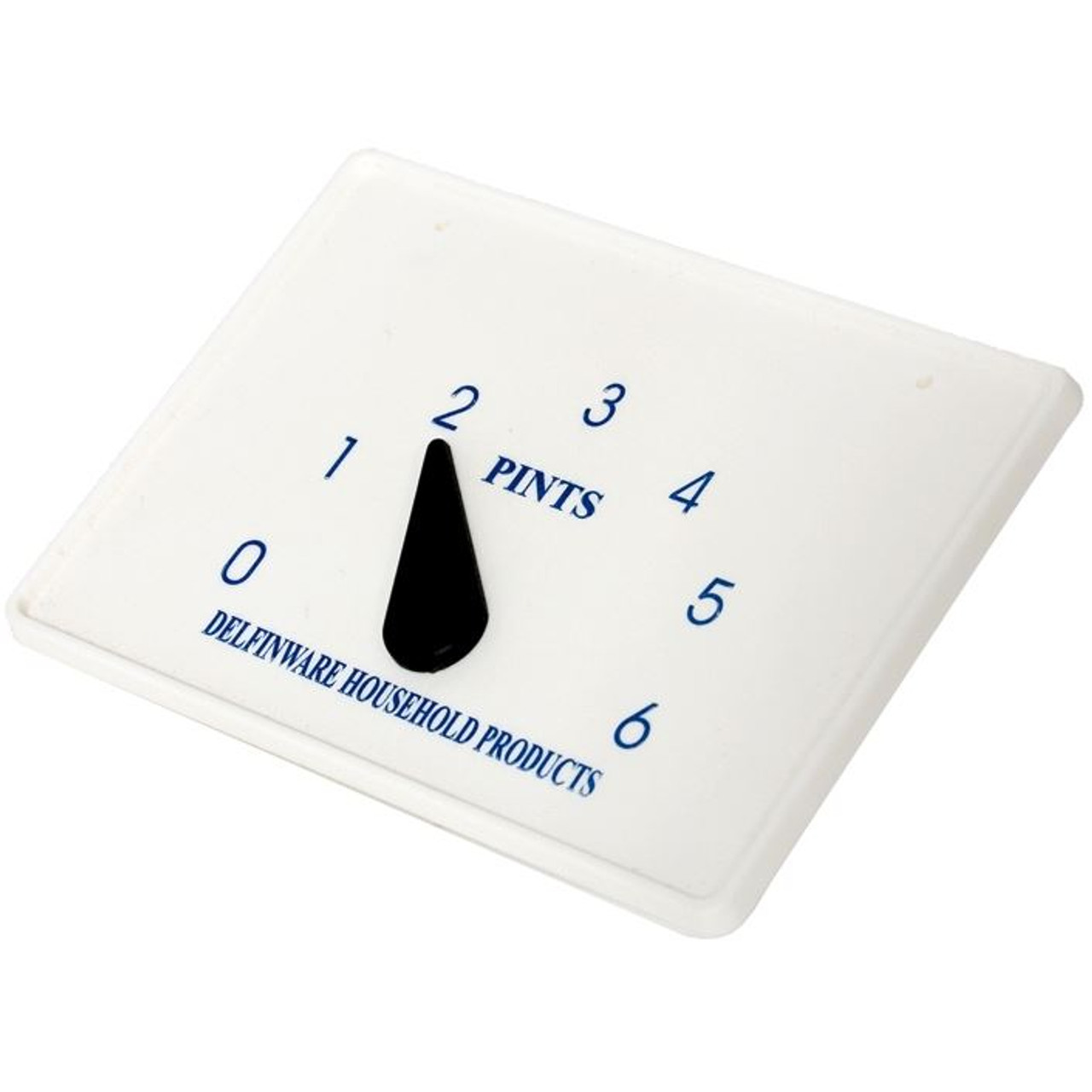 Pistonheads - The image shows a white coaster with a dial on it. The dial is marked from 1 to 9, indicating the number of pups in a household. On the right side of the dial, there are three black paw prints next to the number 6. Below the dial, text reads "DELTAWARE HOUSEHOLD PRODUCTS." The coaster has a simple design with clear, bold text and is set against a neutral background.