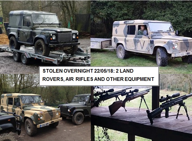 Stolen Landrovers - Page 1 - Land Rover - PistonHeads
