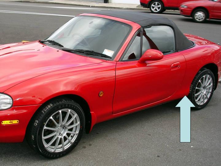 Rot in sills at rear wheel arches? - Page 1 - Mazda MX5/Eunos/Miata - PistonHeads