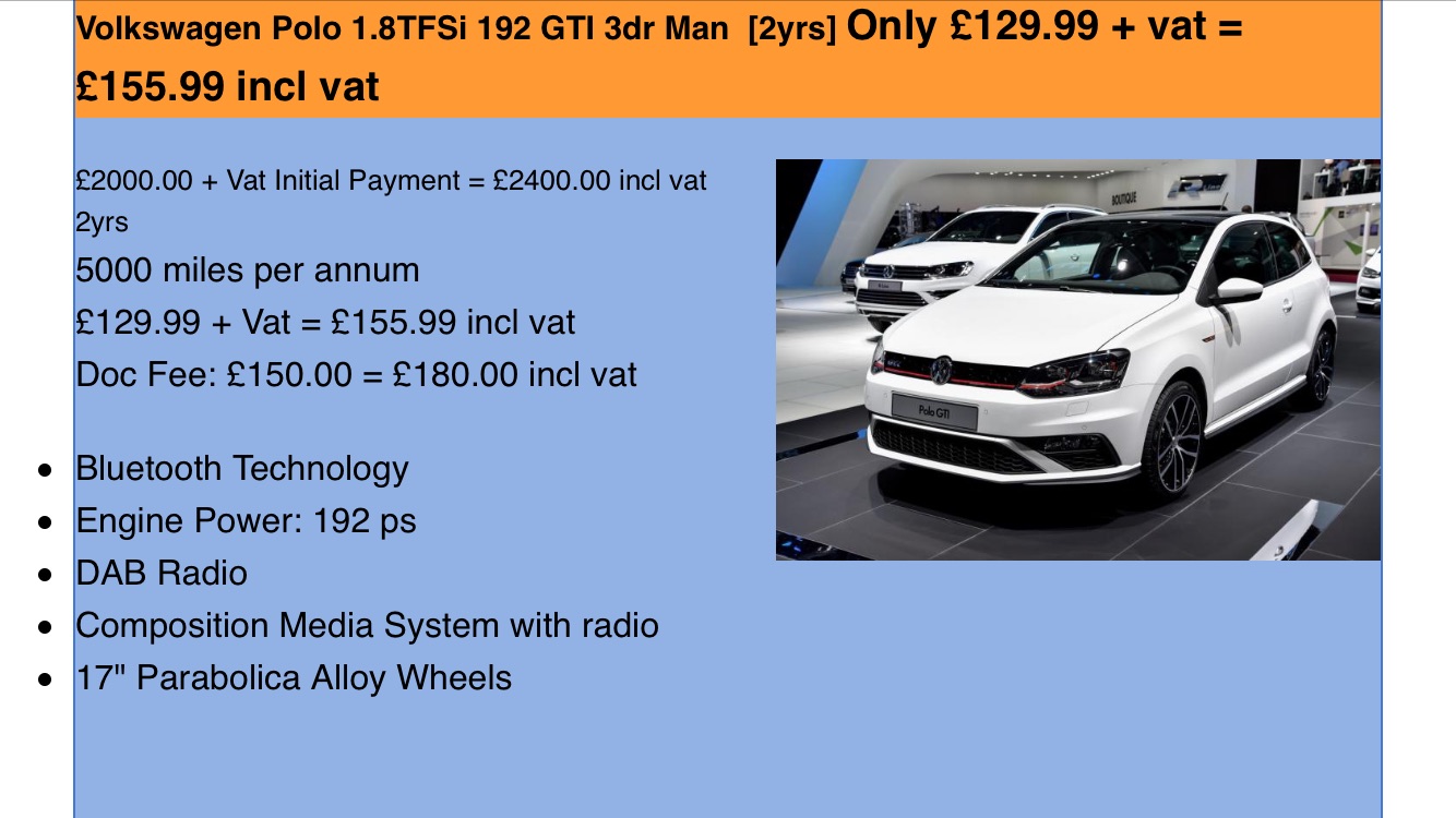 Best lease car deals available? - Page 339 - Car Buying - PistonHeads
