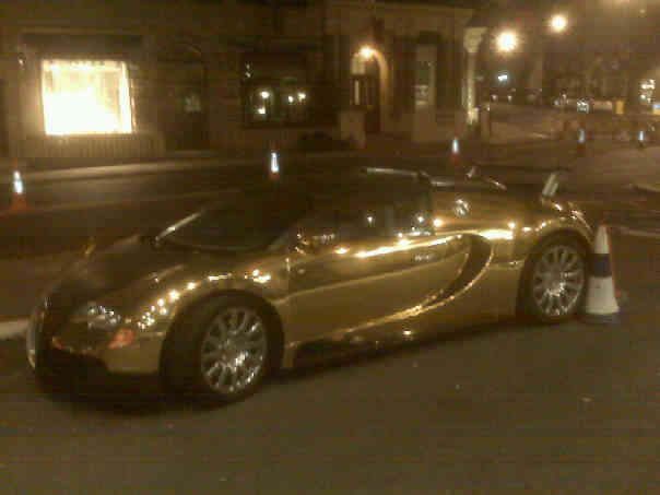 London Gold Pistonheads Veyron